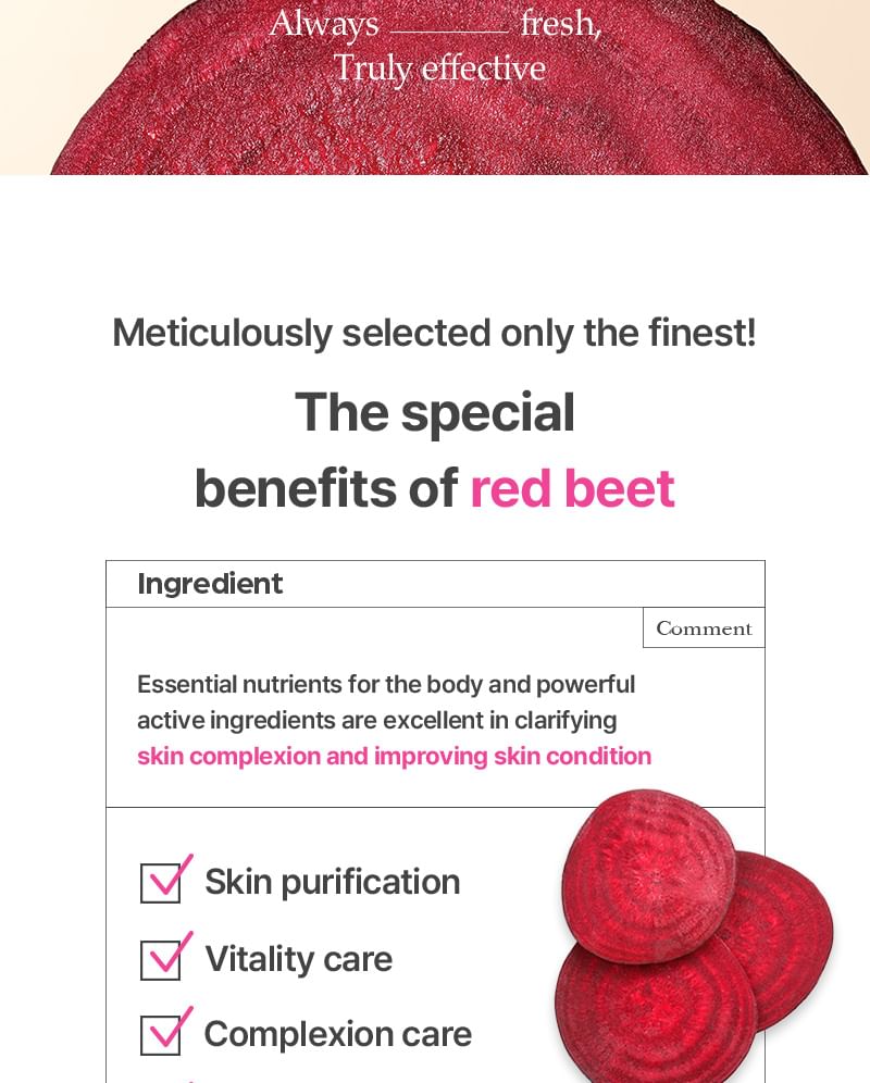 Beet Purifying Mask