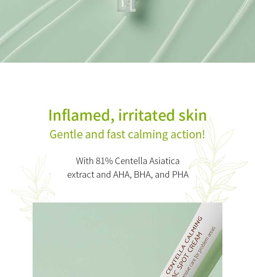 Centella Calming AC Spot Cream 2pcs Bundle Set