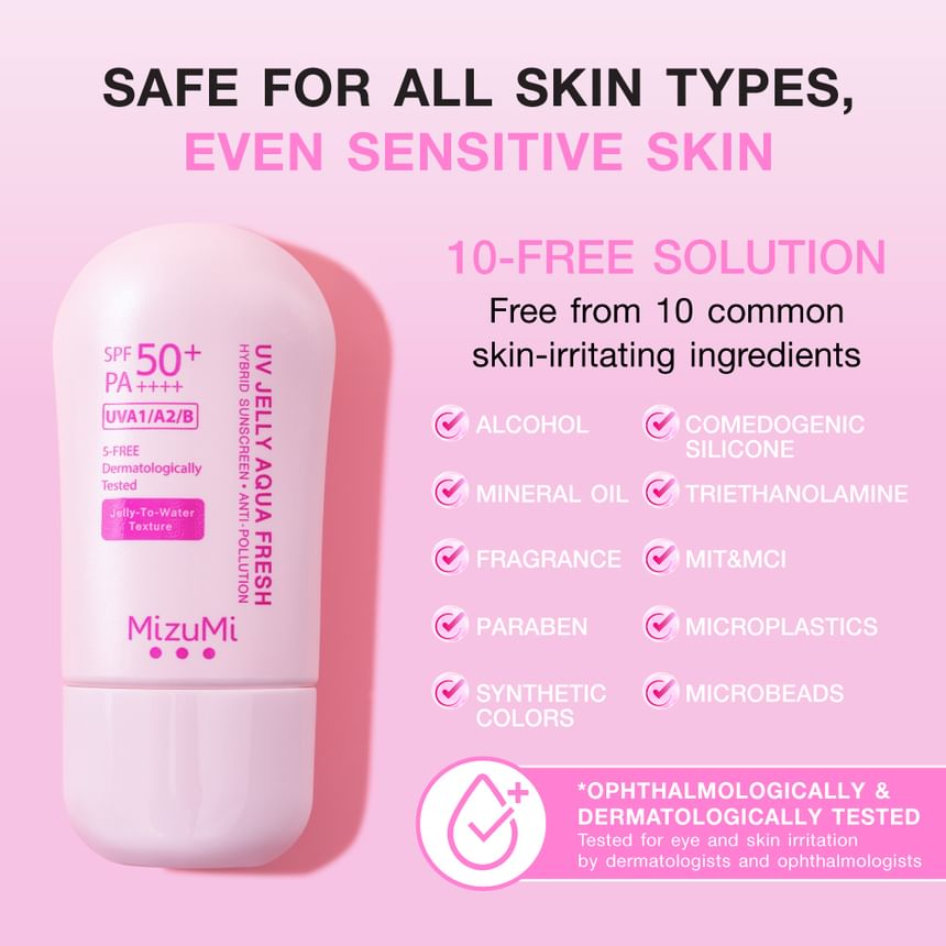 UV Jelly Aqua Fresh Sunscreen SPF 50+ PA++++