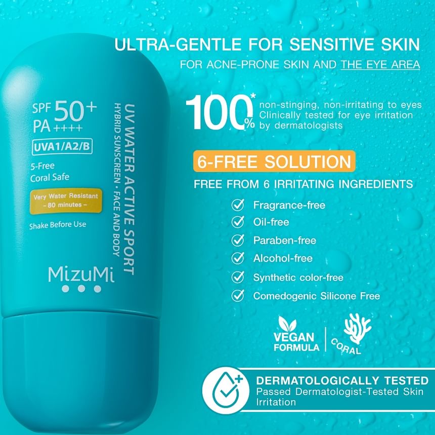 UV Water Active Sport Sunscreen SPF 50+ PA++++
