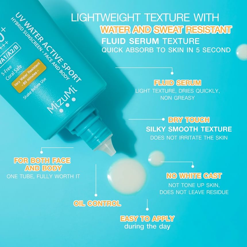 UV Water Active Sport Sunscreen SPF 50+ PA++++