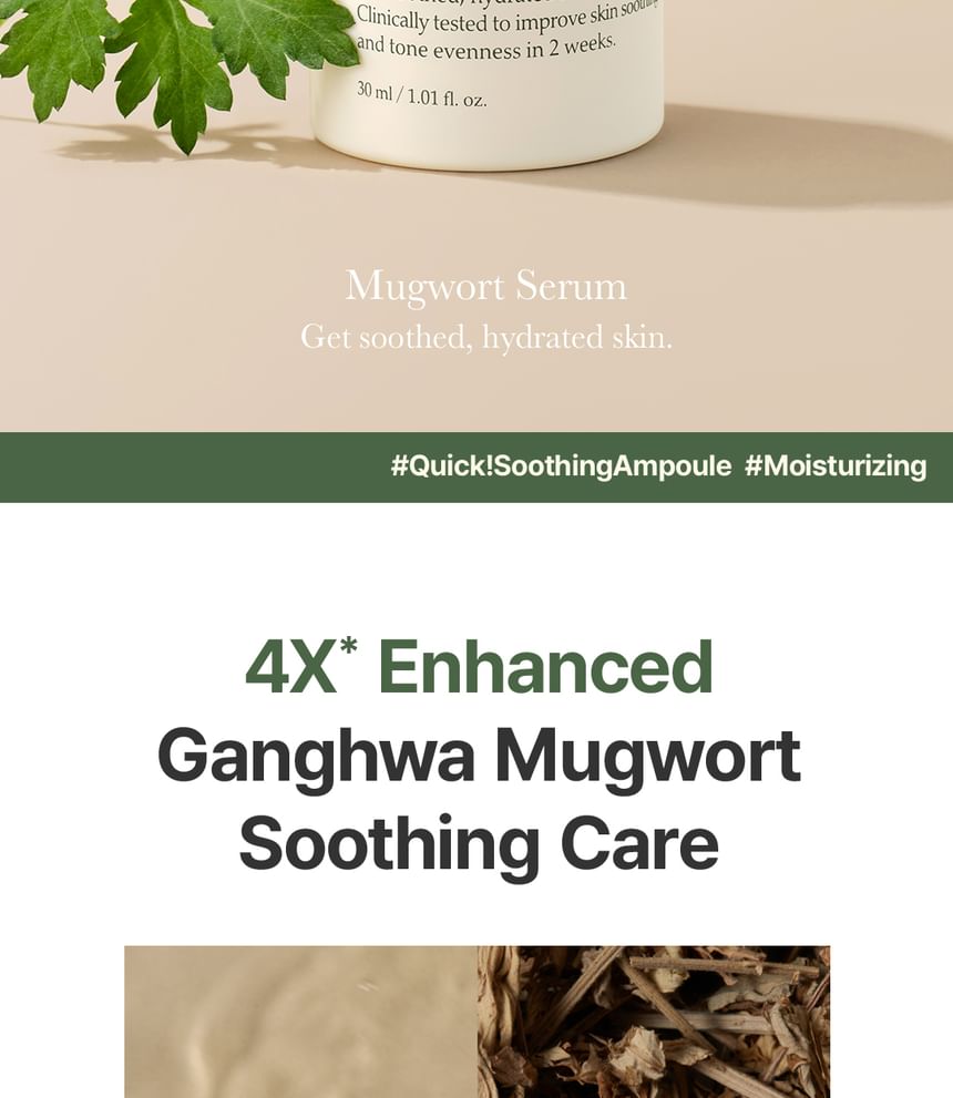Mugwort Serum 2pcs Bundle Set