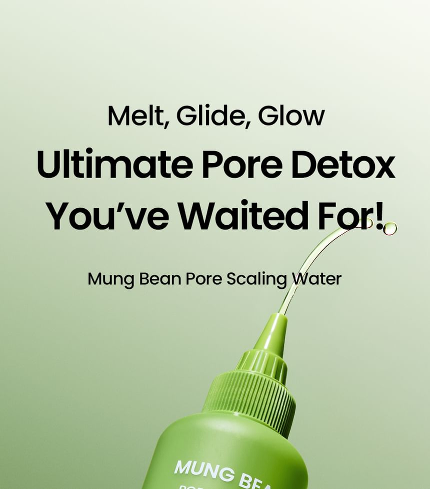Mung Bean Pore Scaling Water