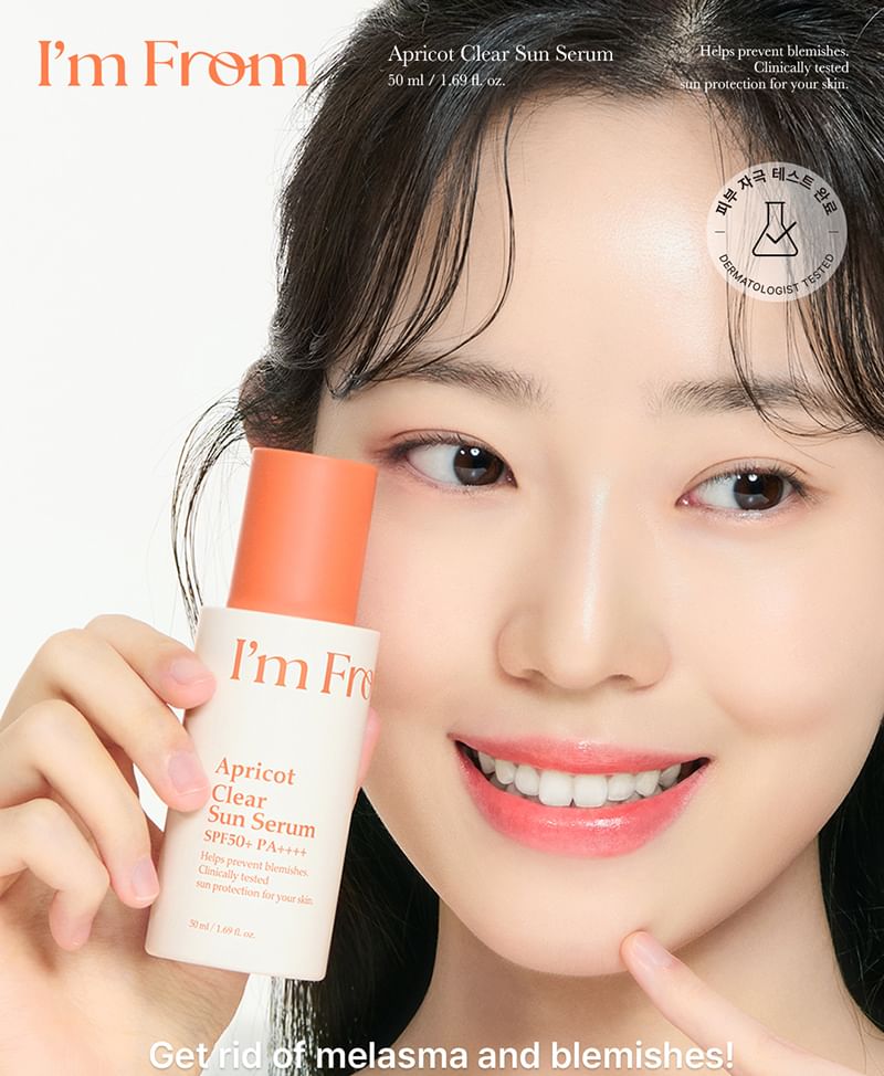 Apricot Clear Sun Serum Mini 10pcs Bundle Set