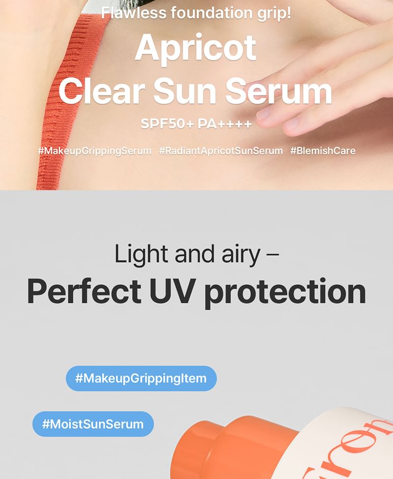Apricot Clear Sun Serum Mini 10pcs Bundle Set