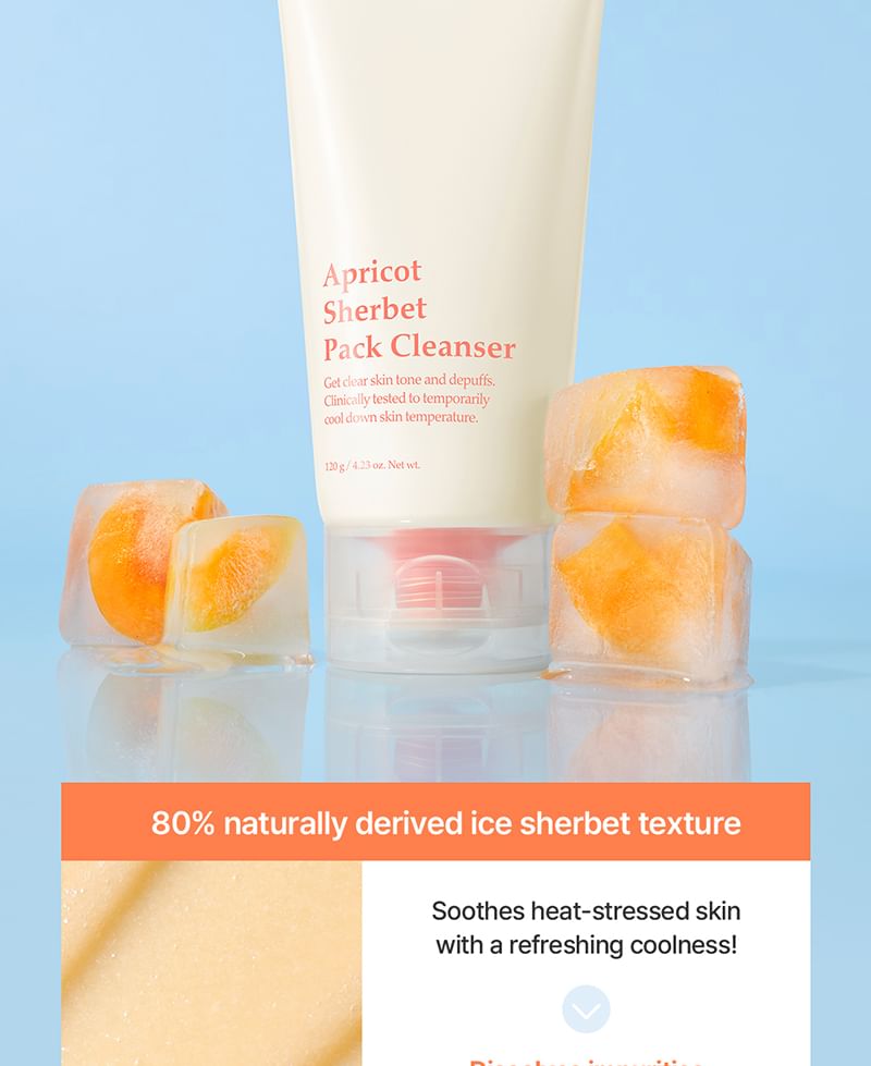 Apricot Sherbet Pack Cleanser