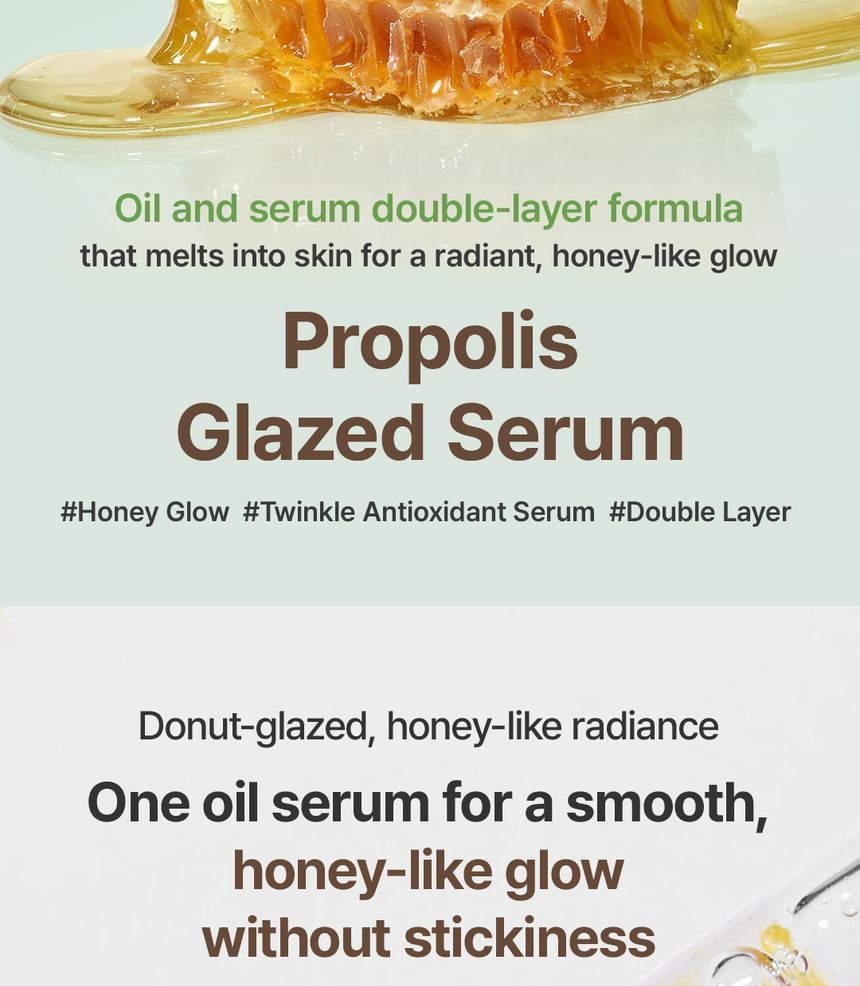 Propolis Glazed Serum 2pcs Bundle Set