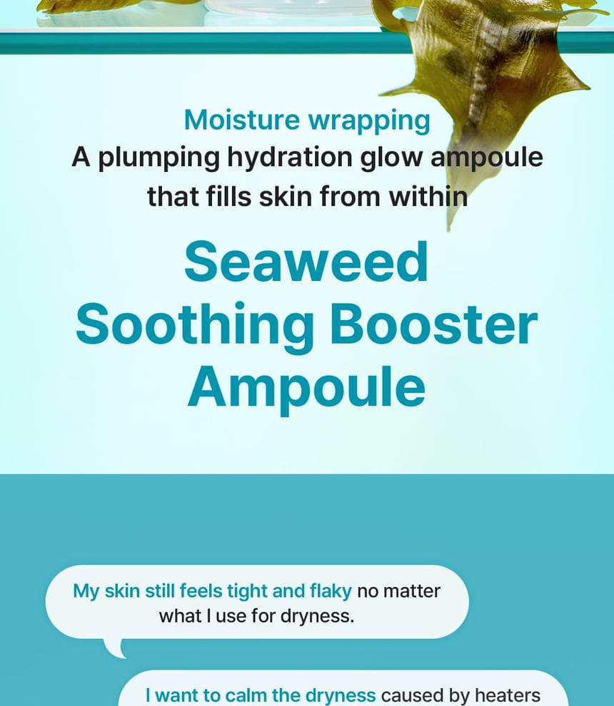 Seaweed Soothing Booster Ampoule 2pcs Bundle Set