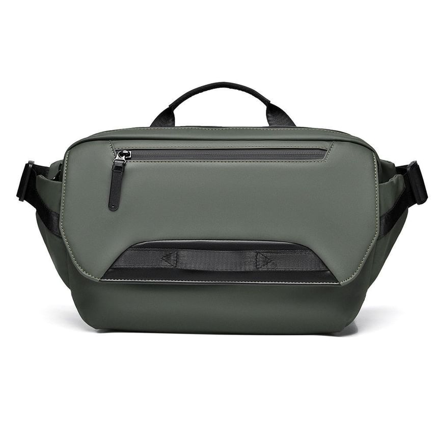 Plain Fabric Sling Chest Bag
