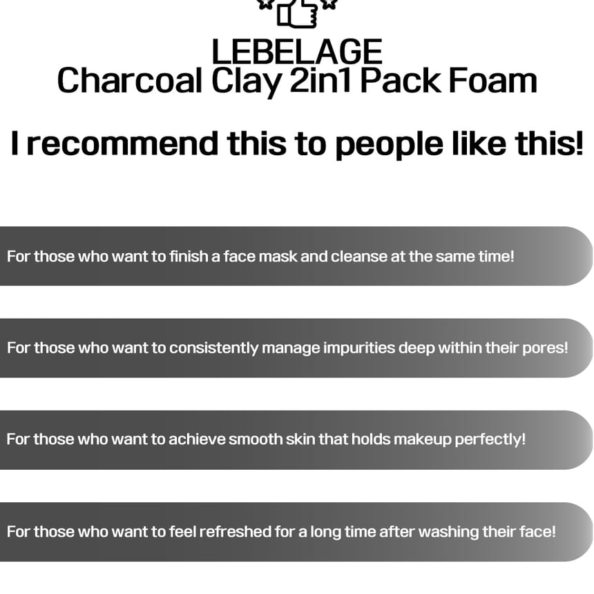 Clay 2 In 1 Pack Foam - 4 Types