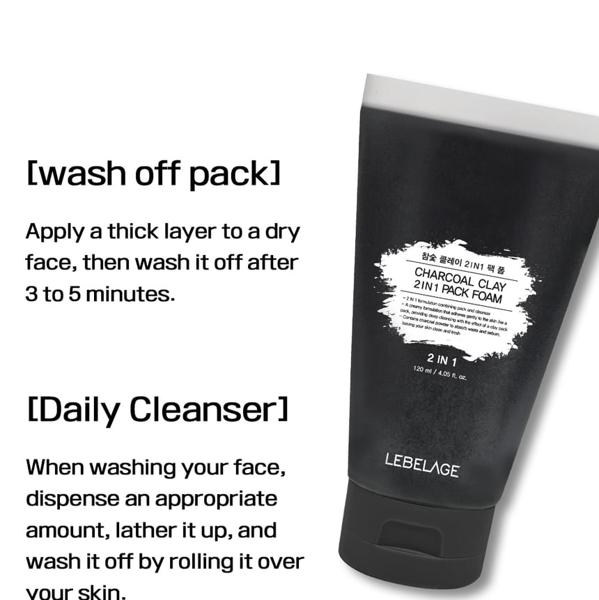 Clay 2 In 1 Pack Foam - 4 Types