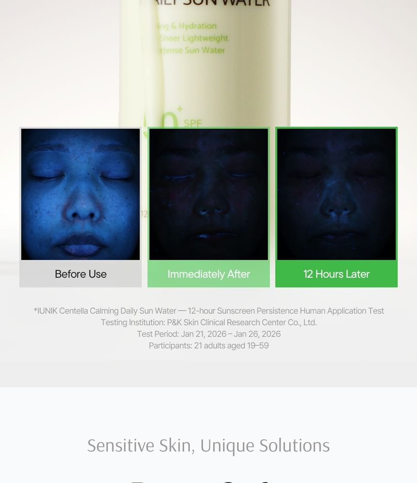 Centella Calming Daily Sun Water Mini 10pcs Bundle Set