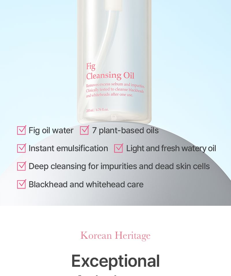 Fig Cleansing Oil 2pcs Bundle Set