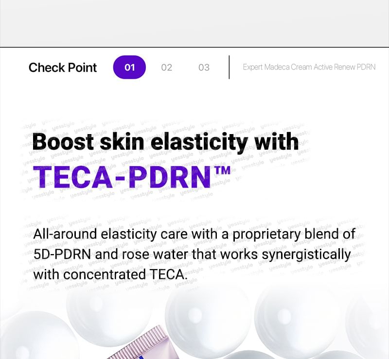 Expert Madeca Cream Active Renew PDRN 2pcs Bundle Set
