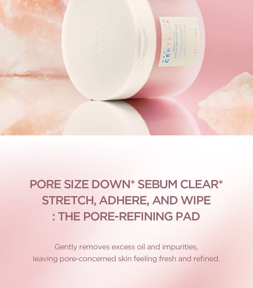 Madagascar Centella Poremizing Clear Ampoule Pad
