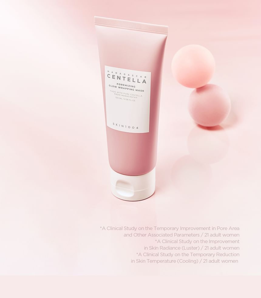 Madagascar Centella Poremizing Glow Wrapping Mask