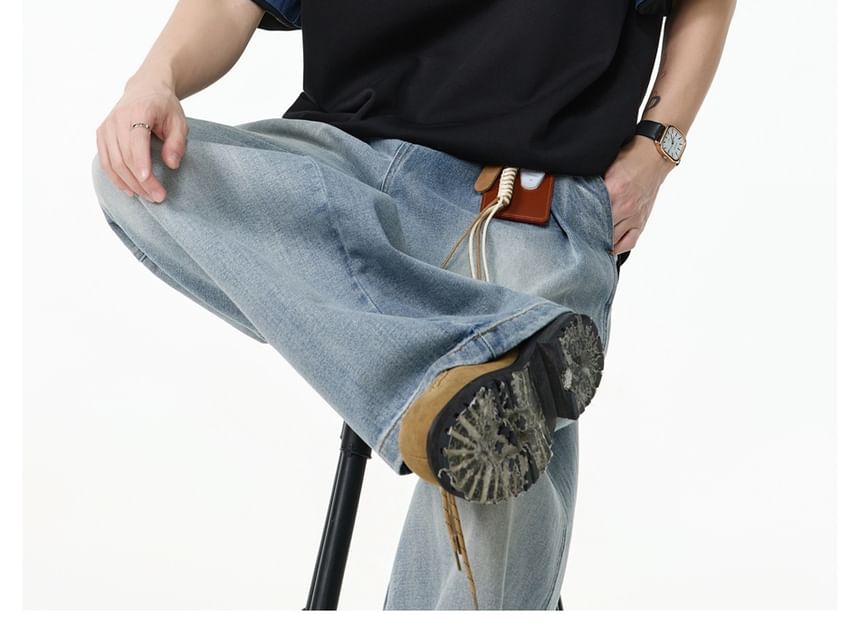Scuba Oversized Mock Two-Piece Polo Shirt