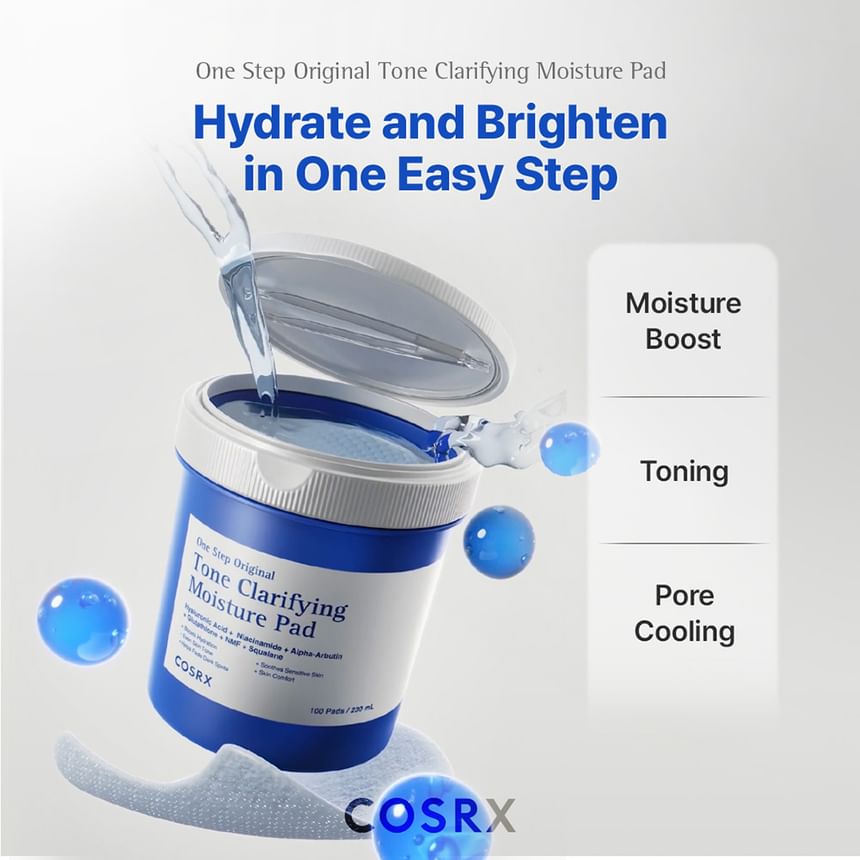One Step Original Tone Clarifying Moisture Pad