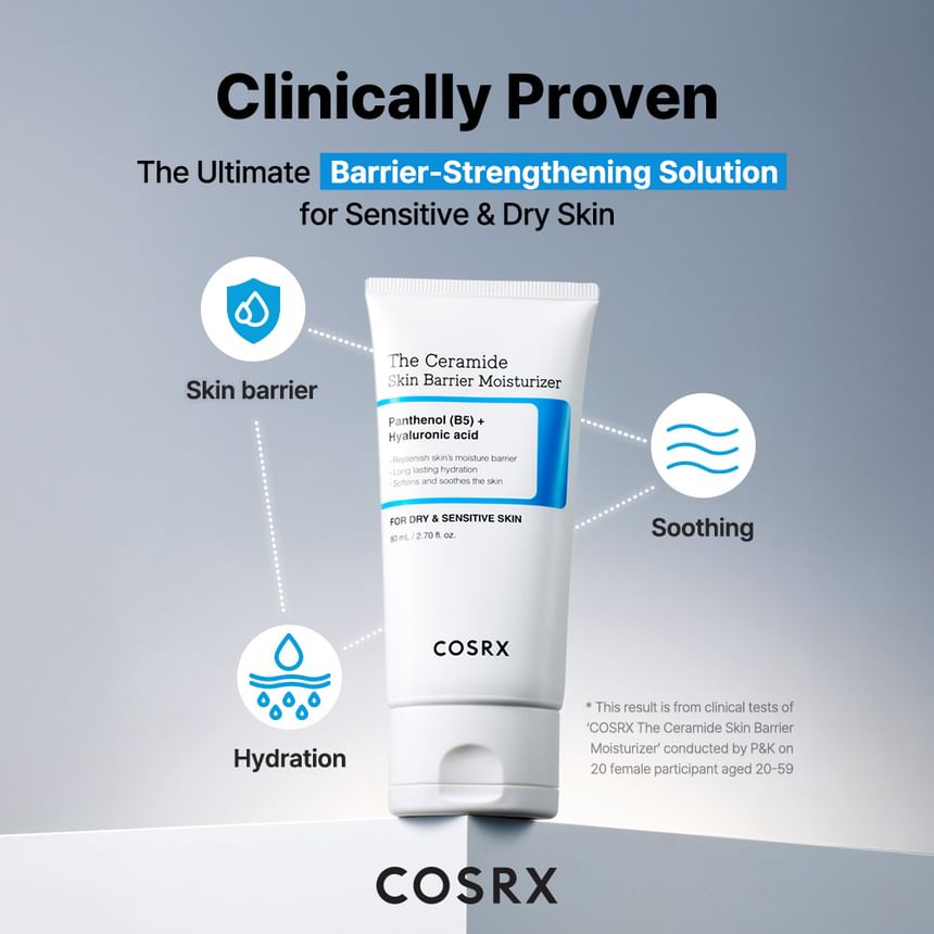 The Ceramide Skin Barrier Moisturizer 2pcs Bundle Set