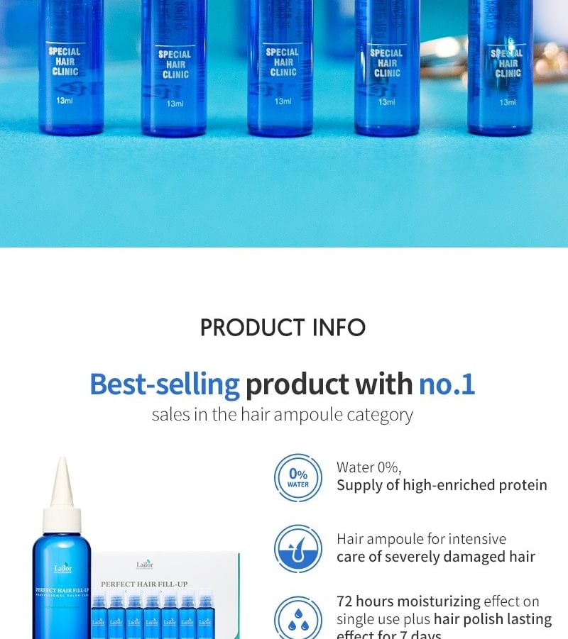 Perfect Hair Fill-Up Ampoule Set