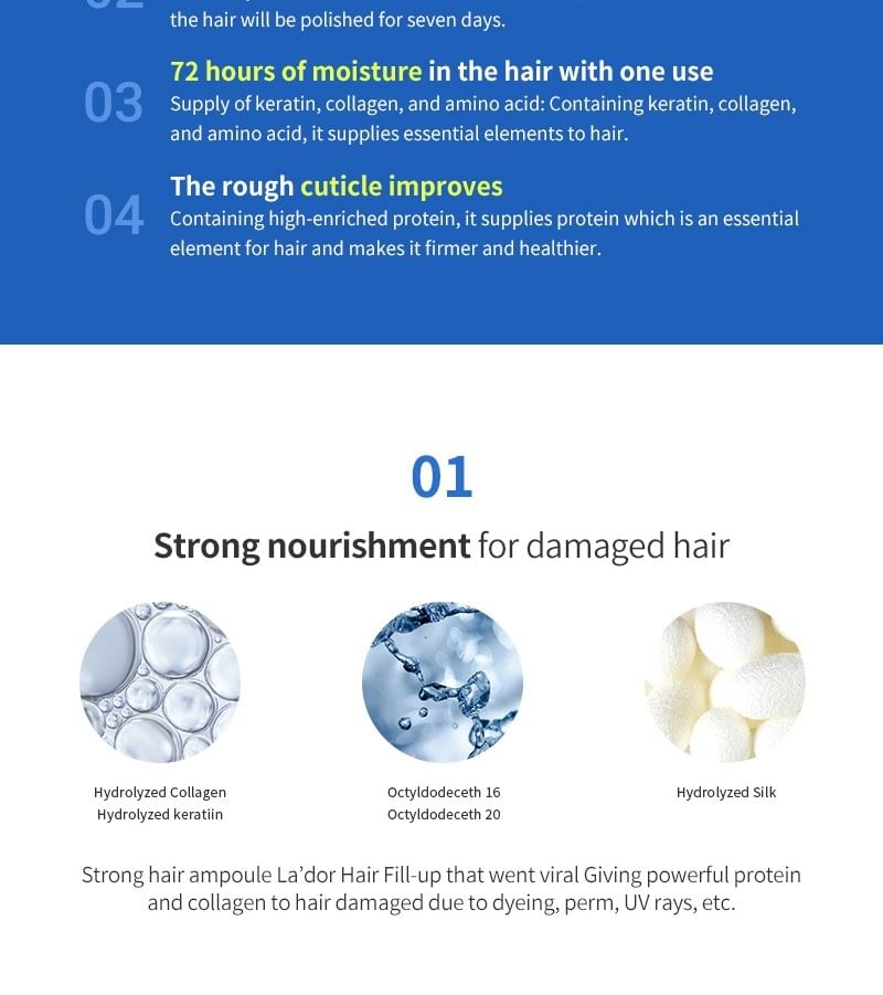 Perfect Hair Fill-Up Ampoule Set