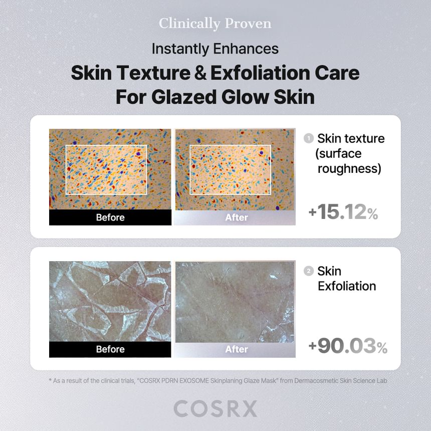 PDRN Exosome Skinplaning Glaze Mask