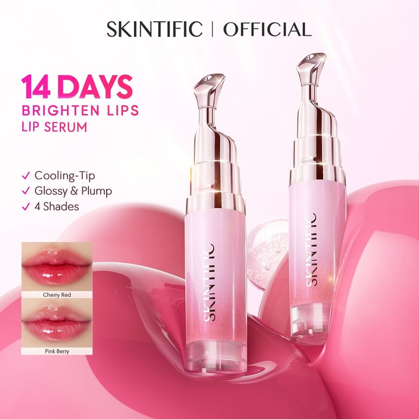 Peptide Nourishing Brightening Lip Serum - 16 Colors 2pcs Bundle Set