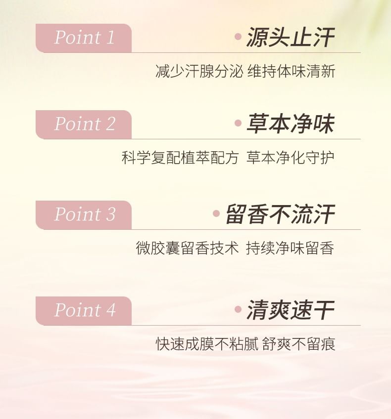 Refreshing Roll-On Deodorant - 3 Flavors