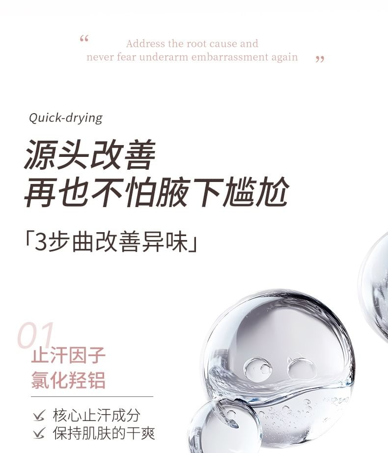 Refreshing Roll-On Deodorant - 3 Flavors