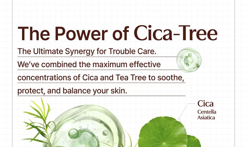 Cica-Tree Cooling Jelly To Foam Cleanser