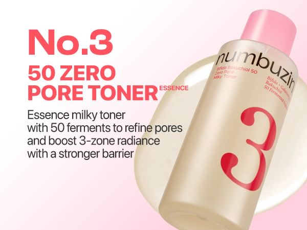 No.3 Bifida Bakuchiol 50 Zero Pore Milky Toner