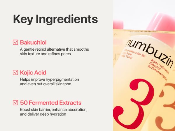 No.3 Bifida Bakuchiol 50 Zero Pore Milky Toner
