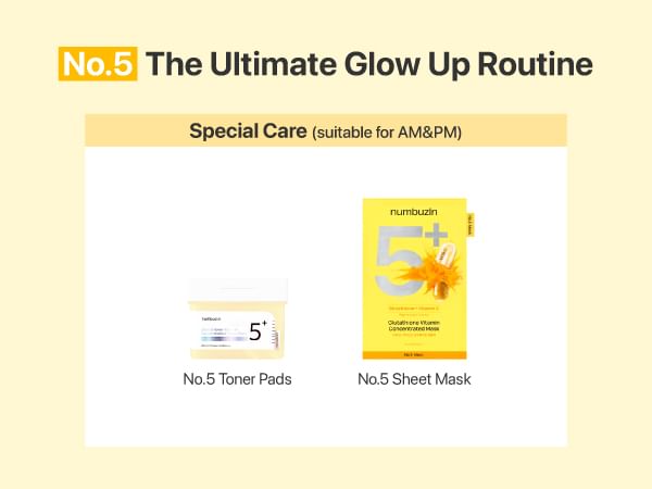 No.5+ Glutathione Vitamin Concentrated Serum