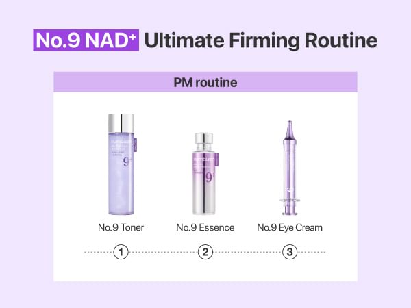 No.9 NAD Peptides Dewy Sun Essence 2pcs Bundle Set