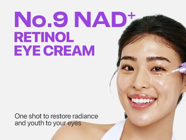 No.9 NAD+ Retinol Volumetox Eye Cream 2pcs Bundle Set