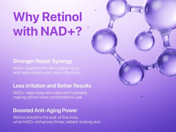 No.9 NAD+ Retinol Volumetox Eye Cream 2pcs Bundle Set
