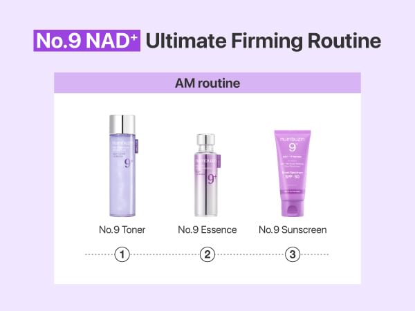 No.9 NAD+ Retinol Volumetox Eye Cream 2pcs Bundle Set