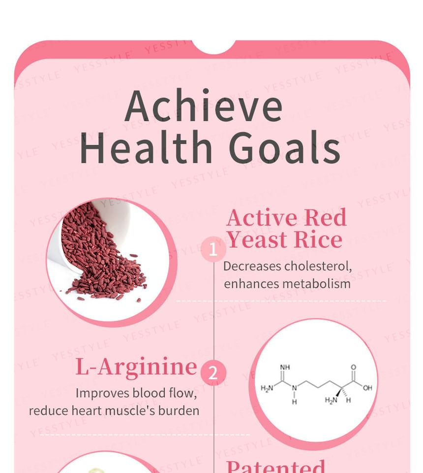 Red Yeast Rice Veg Capsule 2pcs Bundle Set