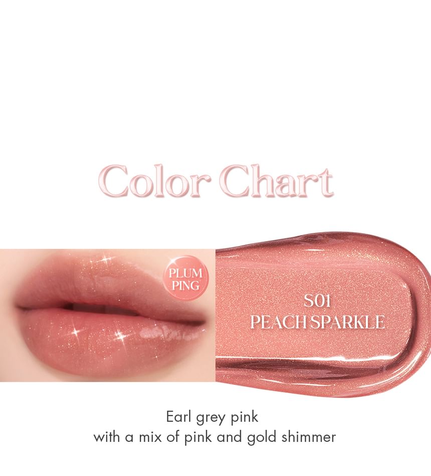 Glasting Color Gloss Sparkle Line - 6 Colors