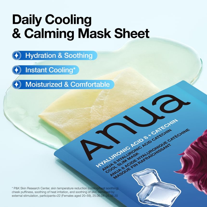 Bundle: 8 Hyaluronic Acid Catechin Cool Slim Mask Set Kpop Demon Hunters Collaboration