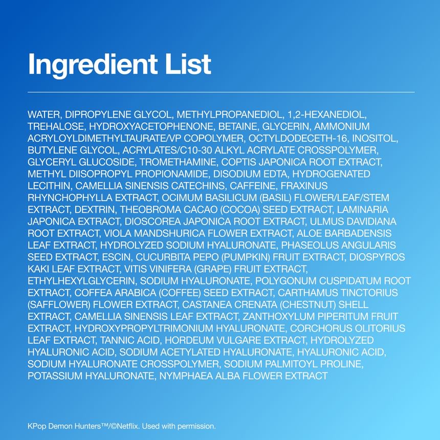 Bundle: 8 Hyaluronic Acid Catechin Cool Slim Mask Set Kpop Demon Hunters Collaboration