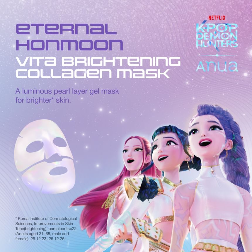 Bundle: Vita Brightening Collagen Mask Set Kpop Demon Hunters Collaboration