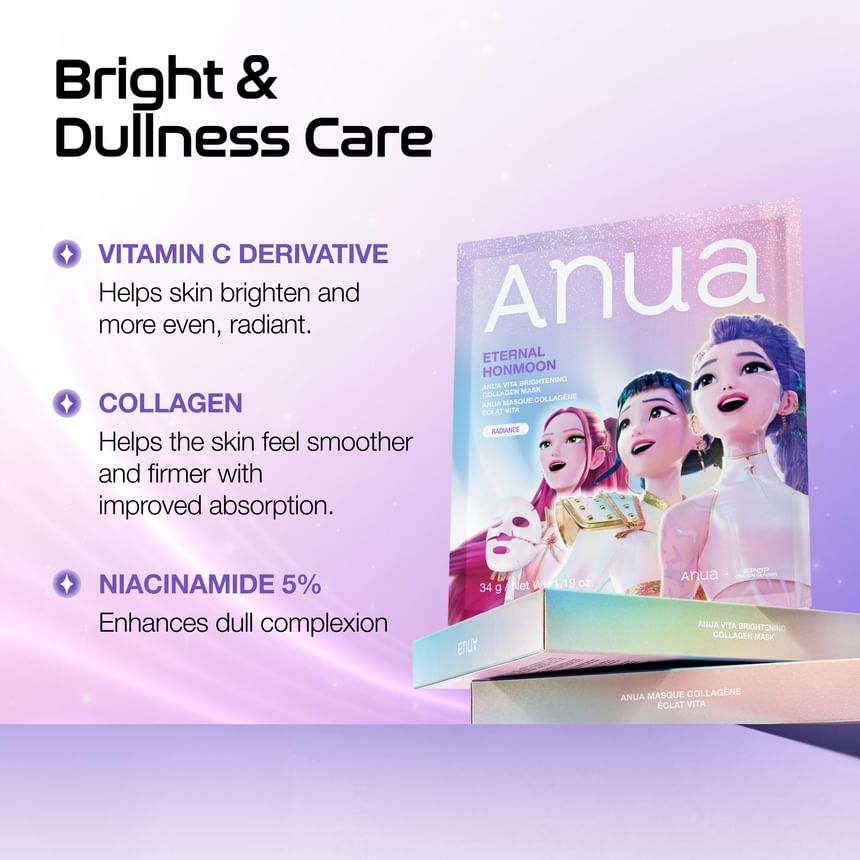 Bundle: Vita Brightening Collagen Mask Set Kpop Demon Hunters Collaboration