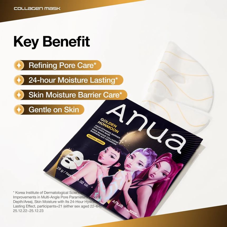 Bundle: Ceramide Barrier Collagen Mask Set Kpop Demon Hunters Collaboration