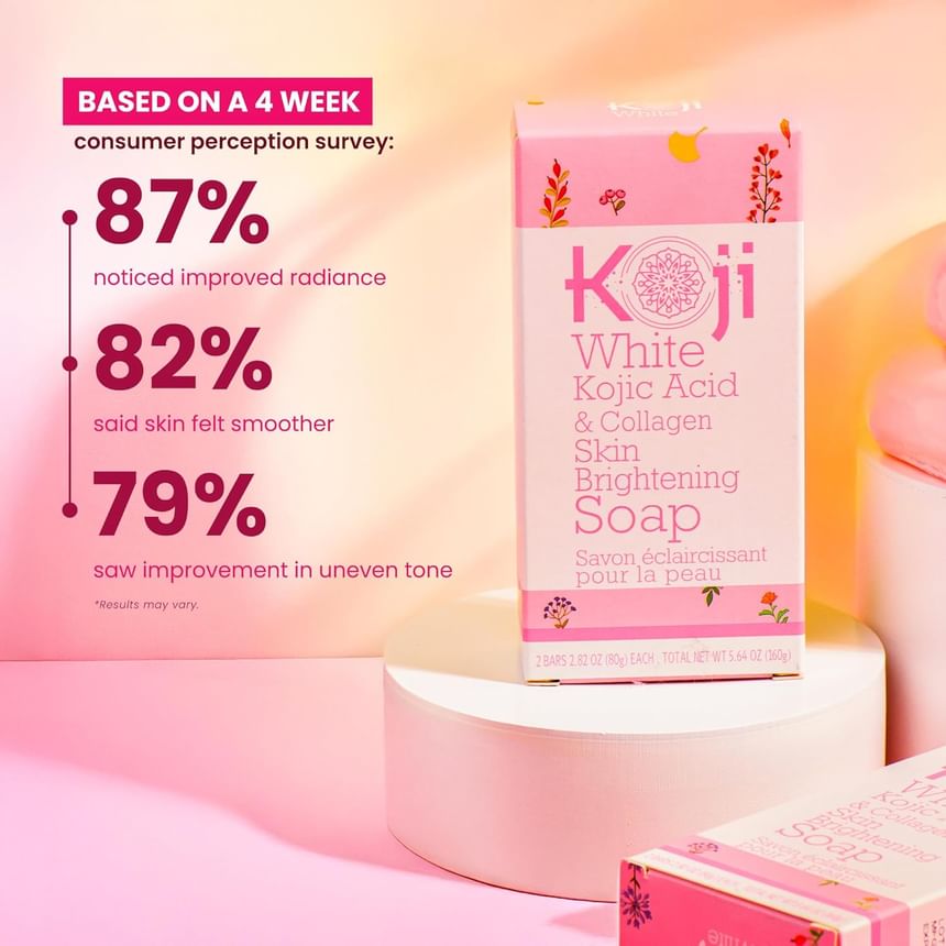 Kojic Acid & Collagen Skin Brightening Soap