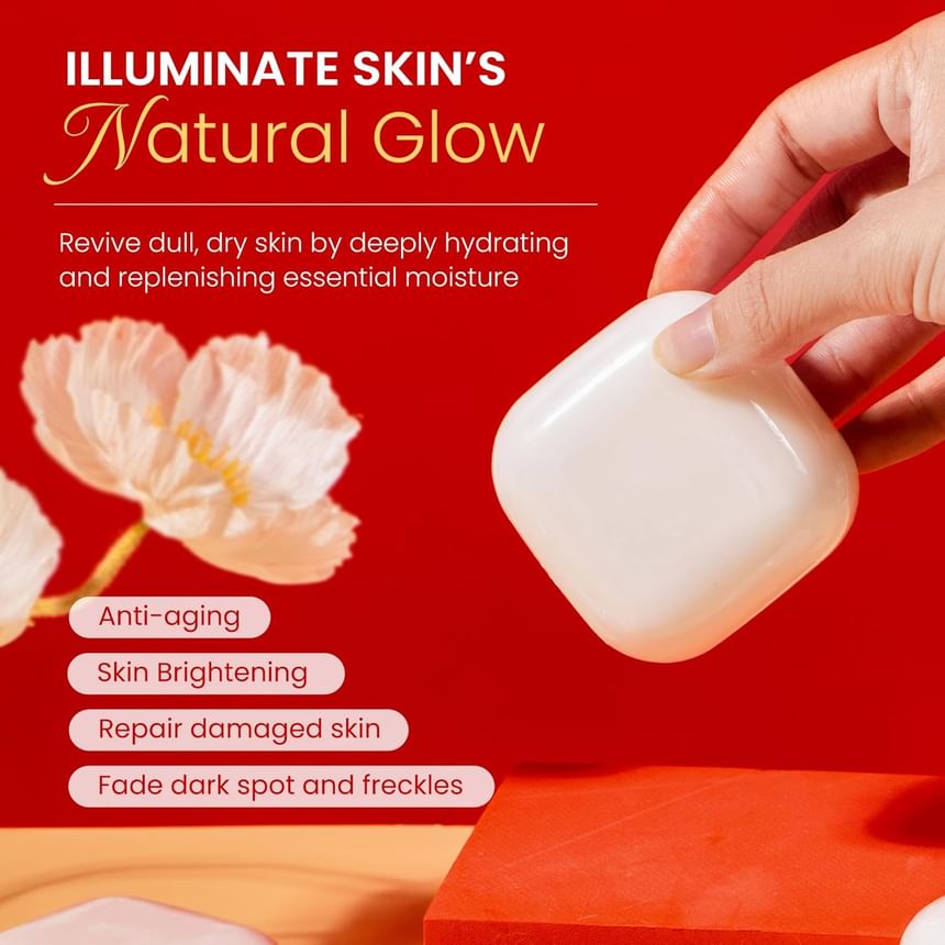 Kojic Acid & Glutathione Skin Brightening Soap 2pcs Bundle Set