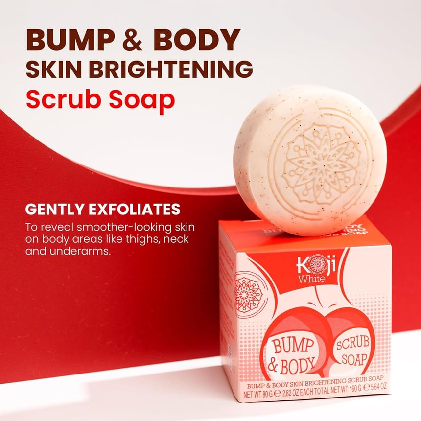 Bump & Body Skin Brightening Scrub Soap