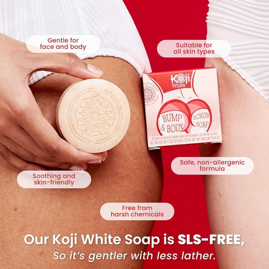 Bump & Body Skin Brightening Scrub Soap
