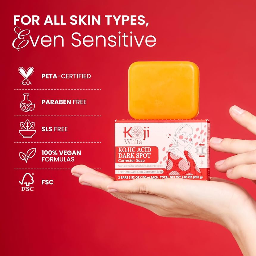 Kojic Acid Dark Spot Corrector Soap
