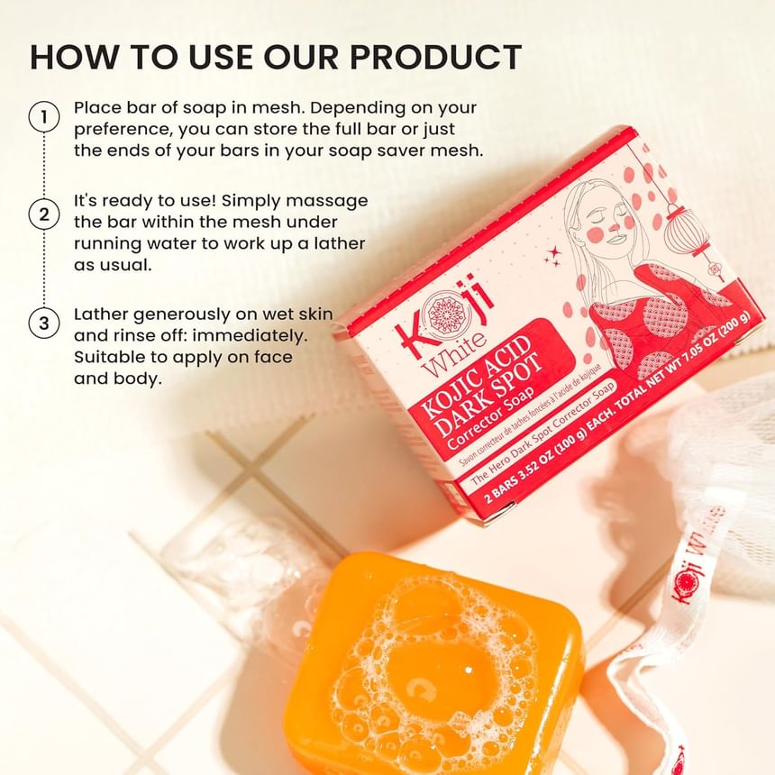 Kojic Acid Dark Spot Corrector Soap